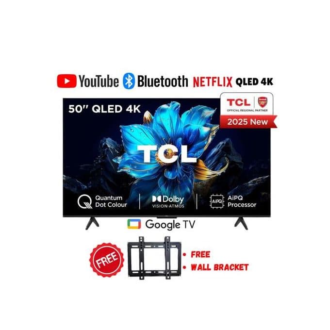 TCL 50T6C 50" QLED 4K Smart TV