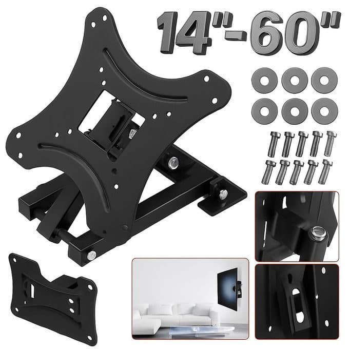 Rotating Tilt Wall Mount Bracket 14"-55"