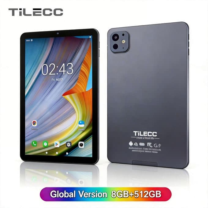 TiLECC 10.1" Android Tablet