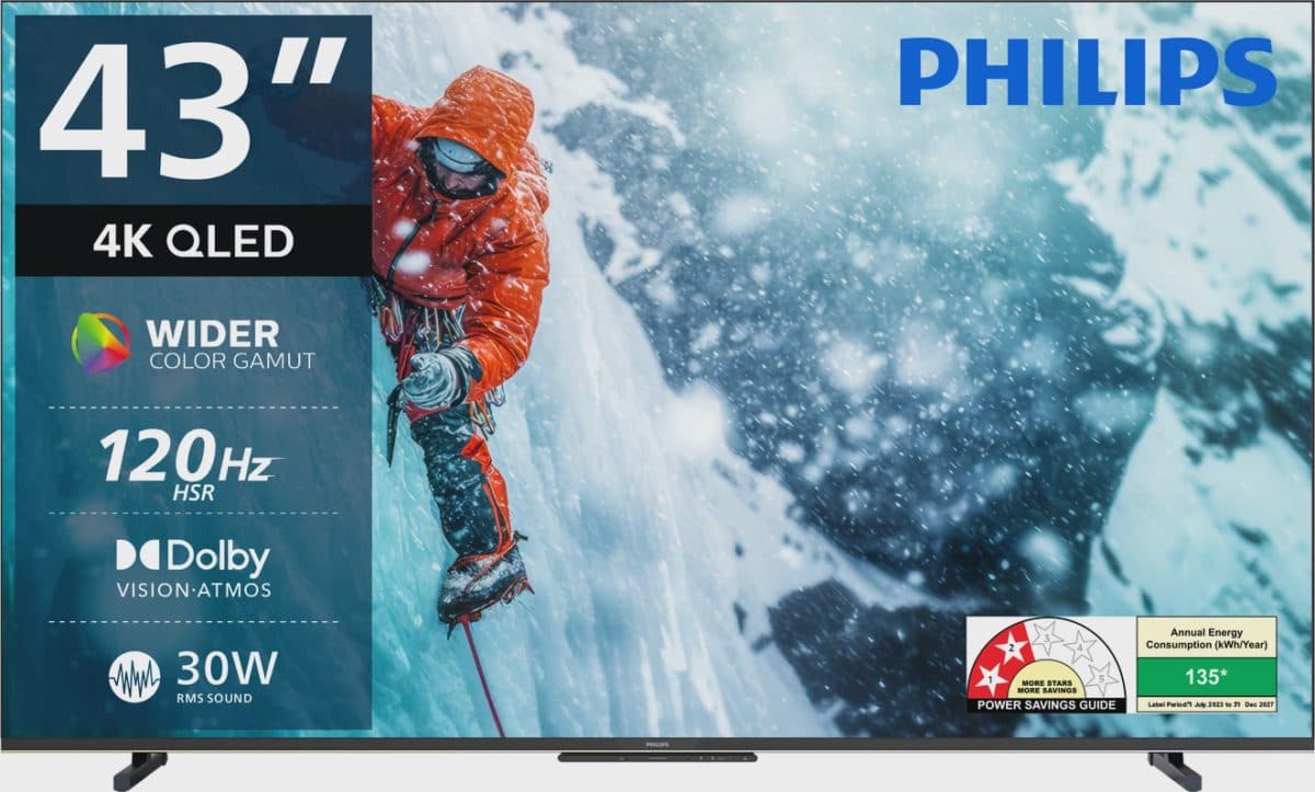 Philips 43PQT8100 43" QLED 4K Smart TV